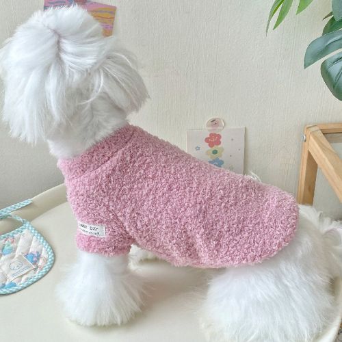 Double-sided Cloud Velvet Thickened Pet Puppy Cat Clothes